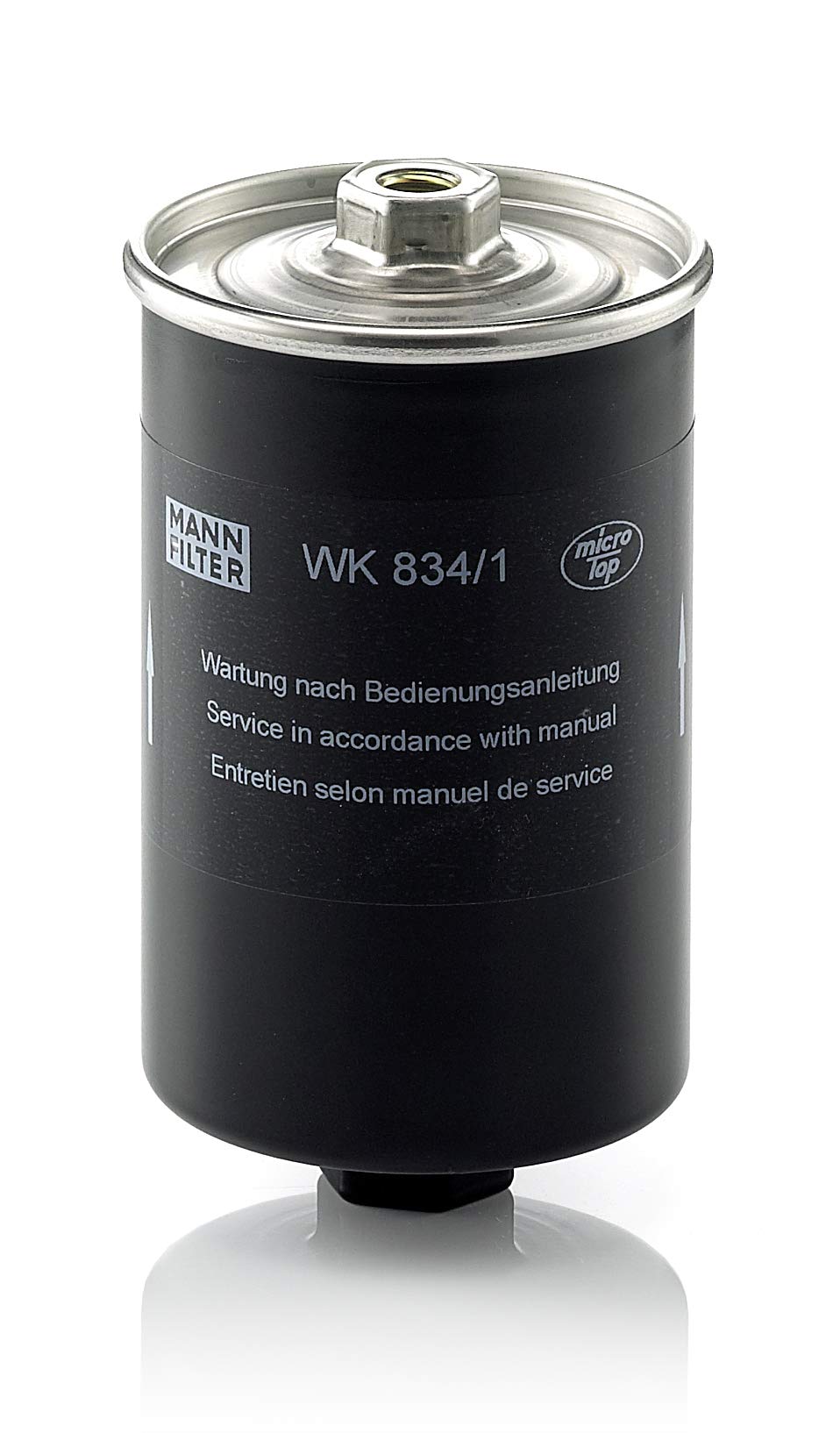MANN-FILTER WK 834/1 Kraftstoffwechselfilter – Für PKW von MANN-FILTER