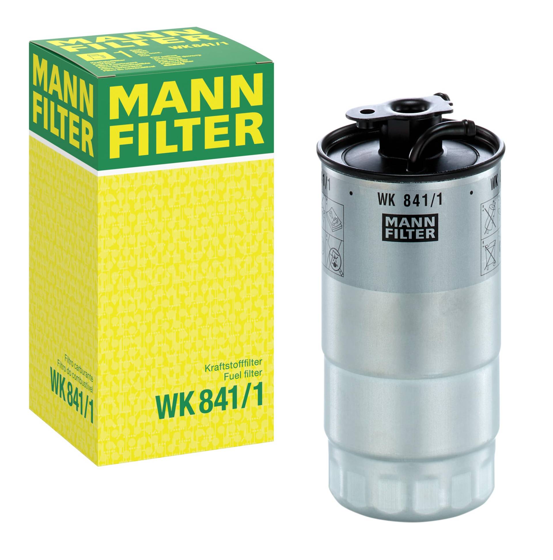 MANN-FILTER WK 841/1 Kraftstofffilter – Für PKW MANN-FILTER WK 841/1 Kraftstofffilter – Für PKW von MANN-FILTER