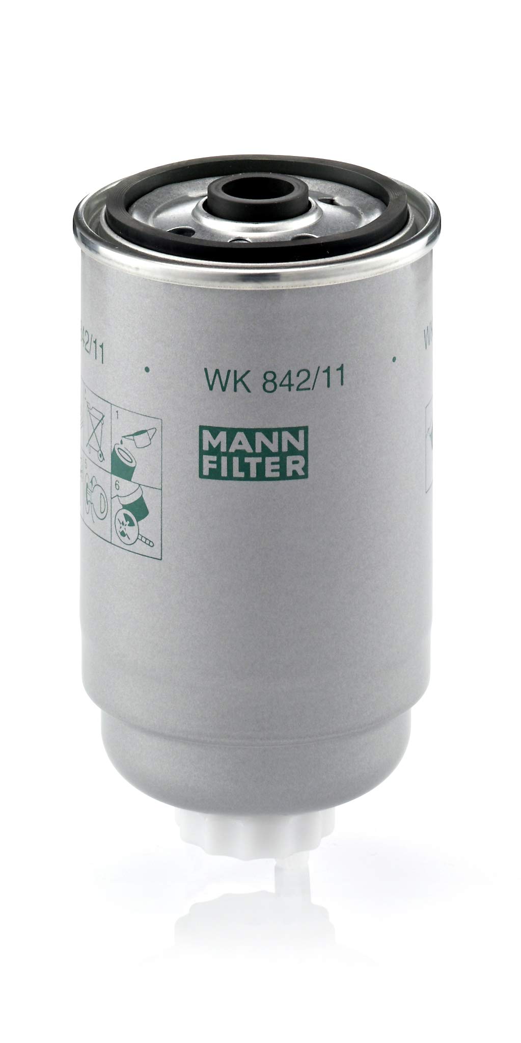 MANN-FILTER WK 842/11 Kraftstofffilter – Für PKW MANN-FILTER WK 842/11 Kraftstofffilter – Für PKW von MANN-FILTER