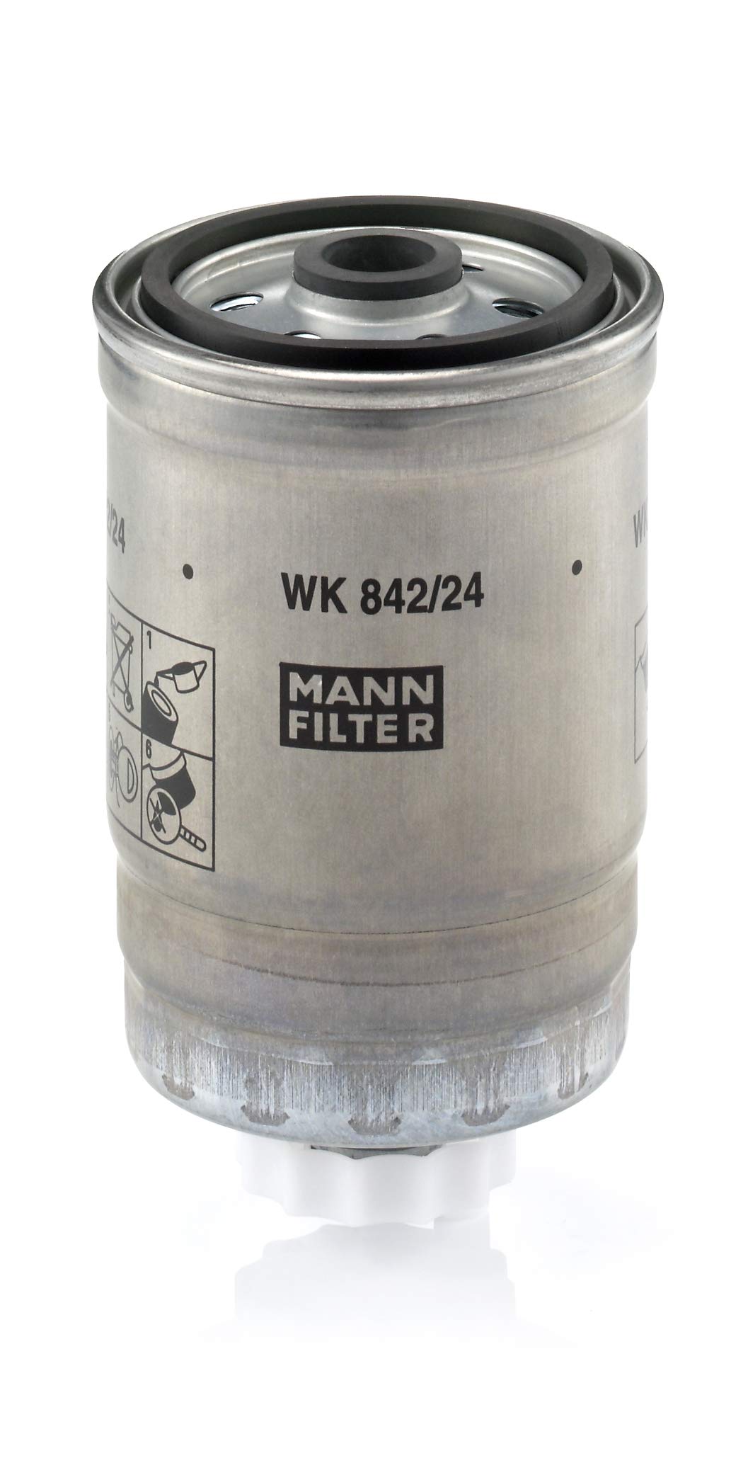 MANN-FILTER WK 842/24 Kraftstofffilter – Für PKW MANN-FILTER WK 842/24 Kraftstofffilter – Für PKW von MANN-FILTER