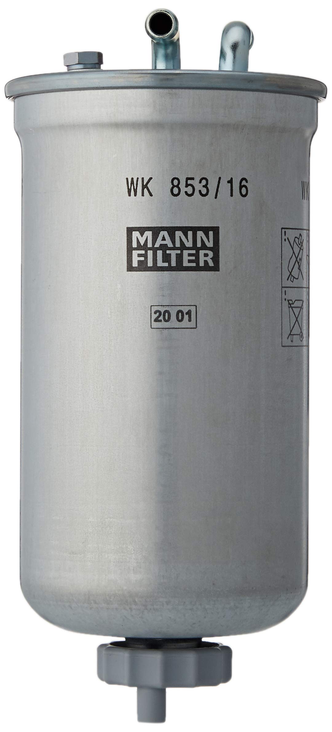 MANN-FILTER WK 853/16 Kraftstofffilter – Für PKW MANN-FILTER WK 853/16 Kraftstofffilter – Für PKW von MANN-FILTER