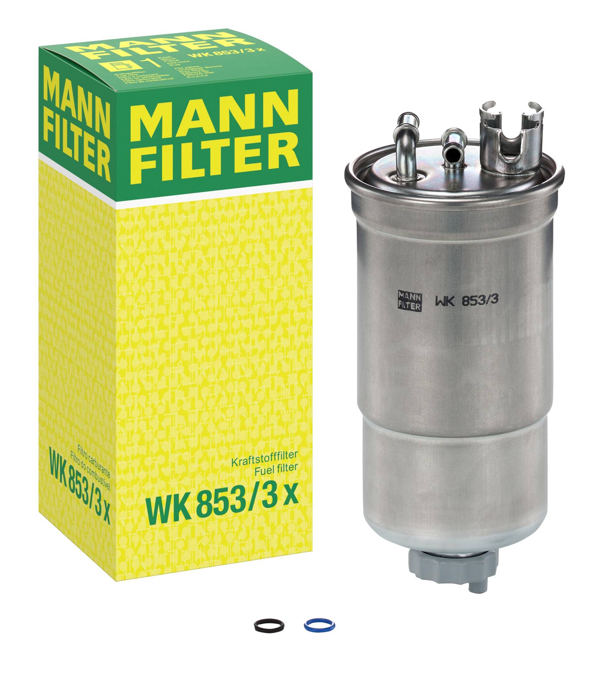 MANN-FILTER WK 853/3 x Kraftstofffilter - für Pkw + Transporter MANN-FILTER WK 853/3 x Kraftstofffilter - für Pkw + Transporter von MANN-FILTER
