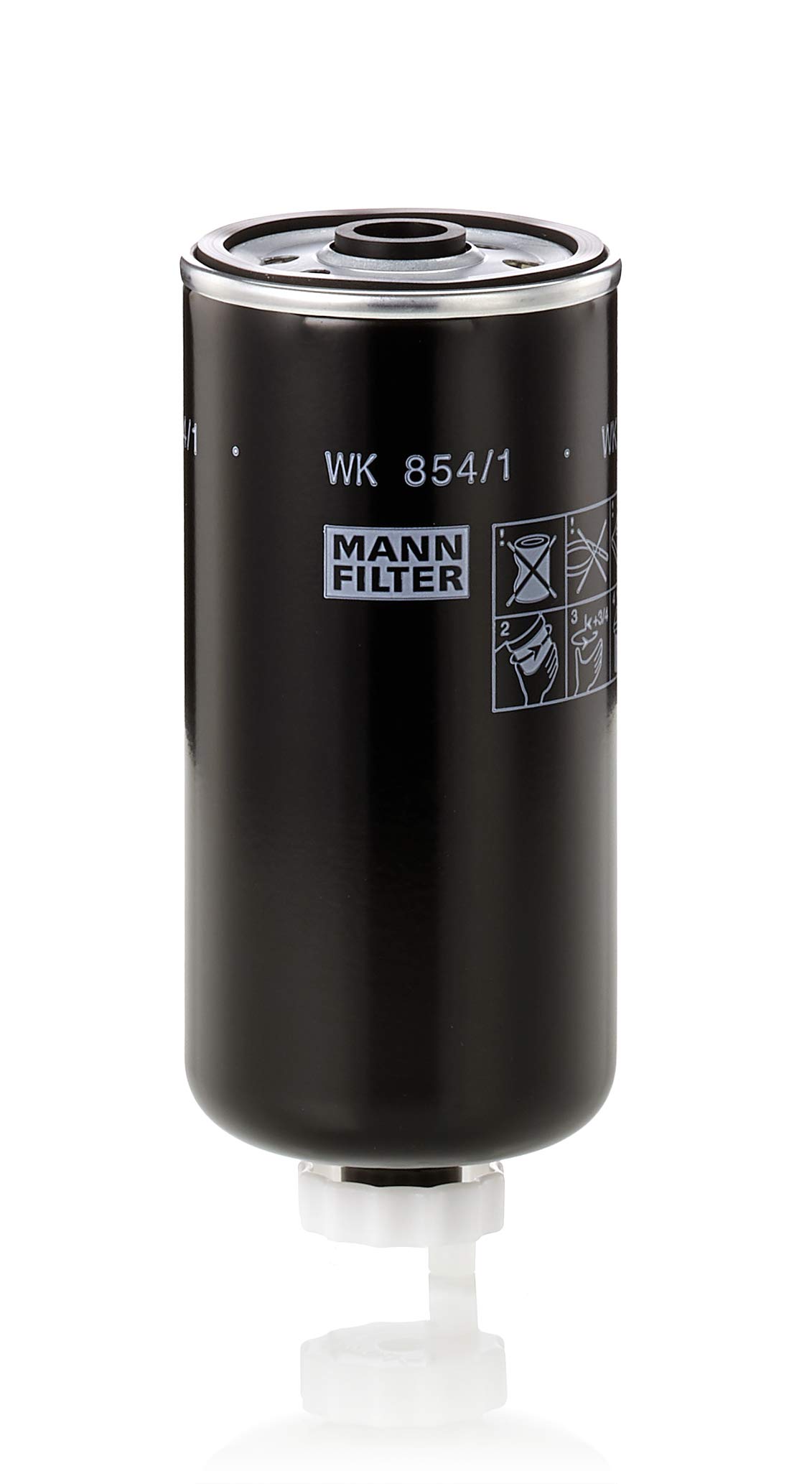 MANN-FILTER WK 854/1 Kraftstofffilter – Für PKW von MANN-FILTER