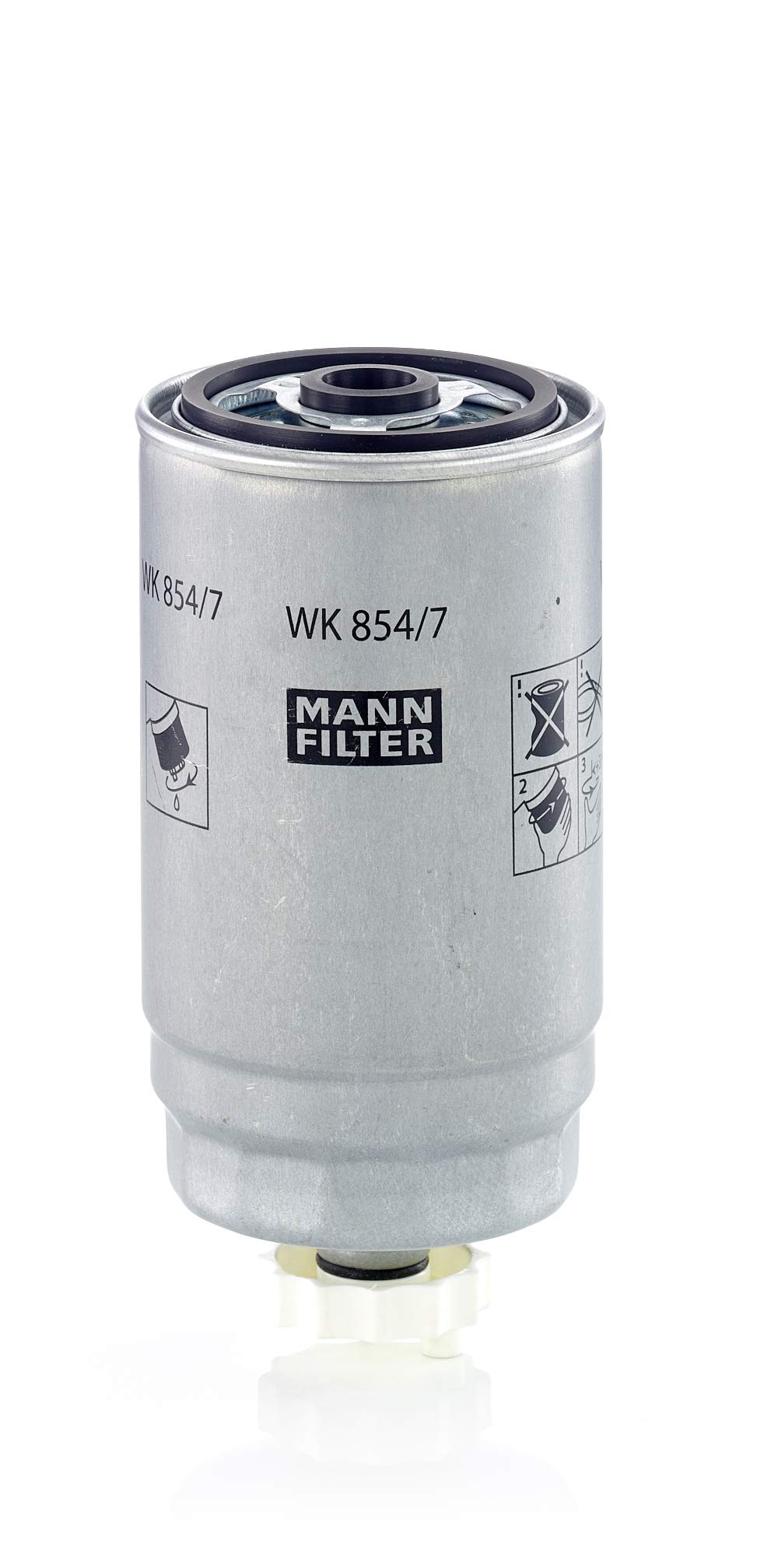 MANN-FILTER WK 854/7 Kraftstofffilter – Für PKW von MANN-FILTER