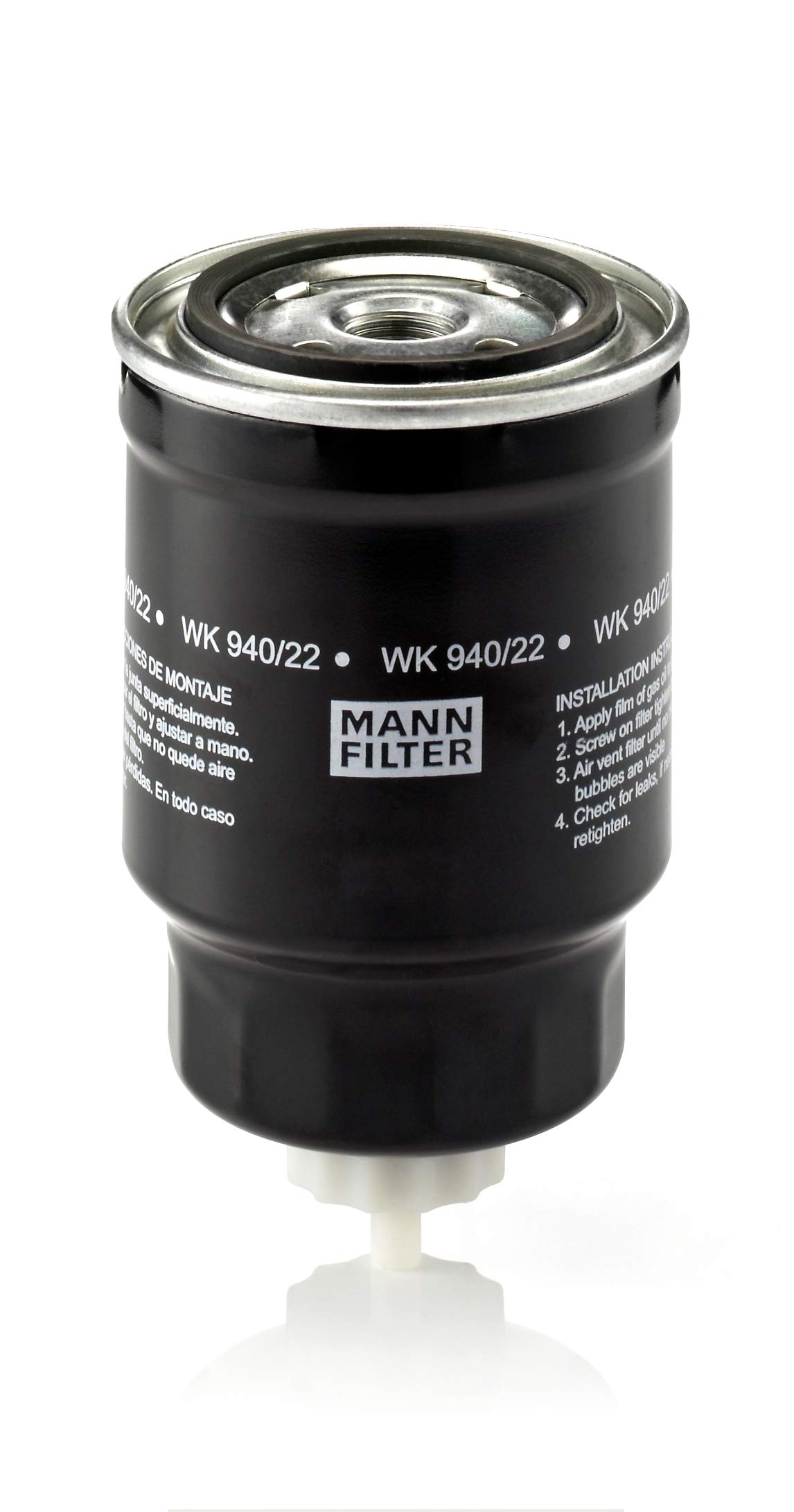 MANN-FILTER WK 940/22 Kraftstofffilter – Für PKW von MANN-FILTER