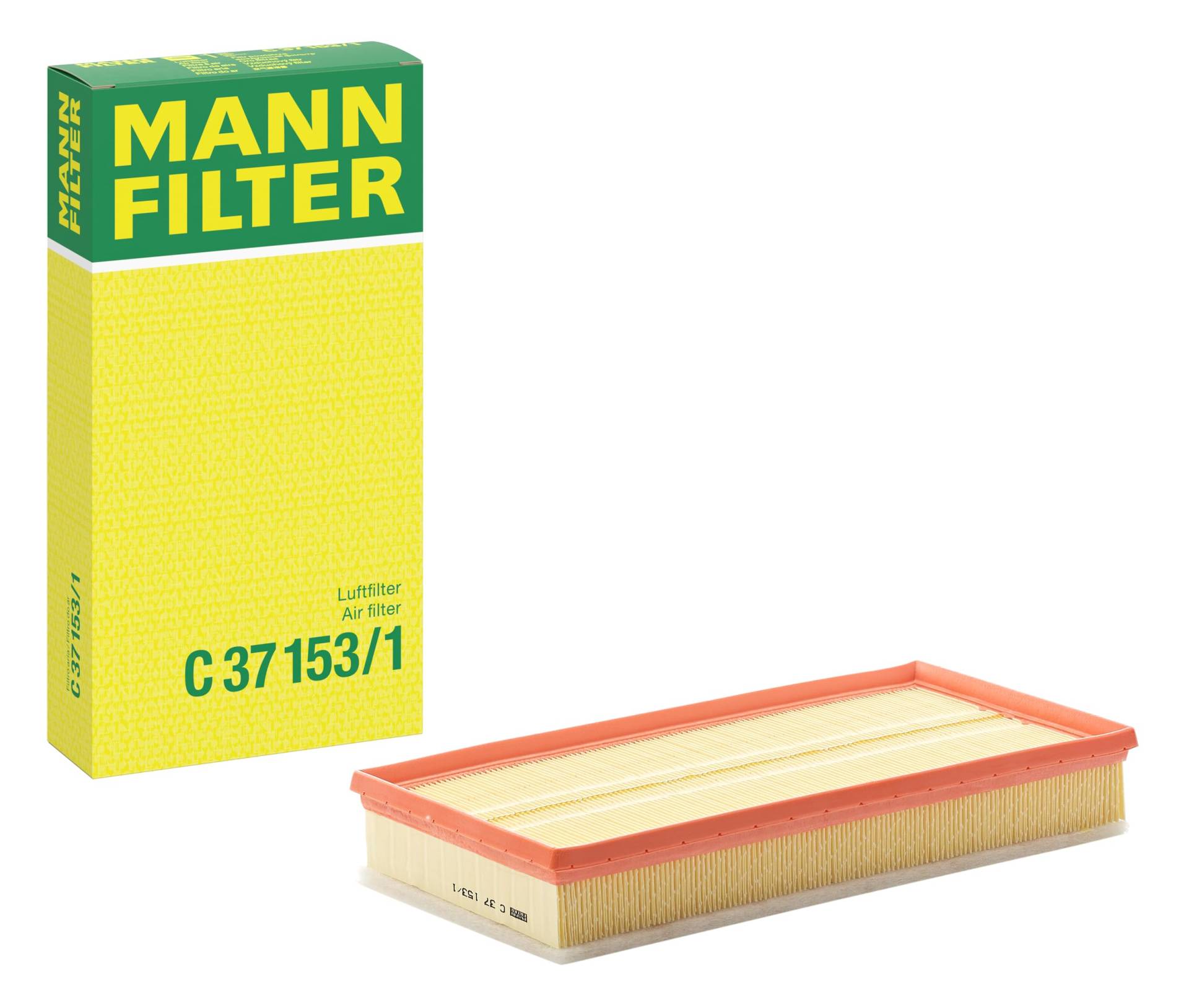 MANN-FILTER C 37 153/1 Luftfilter – Für PKW von MANN-FILTER