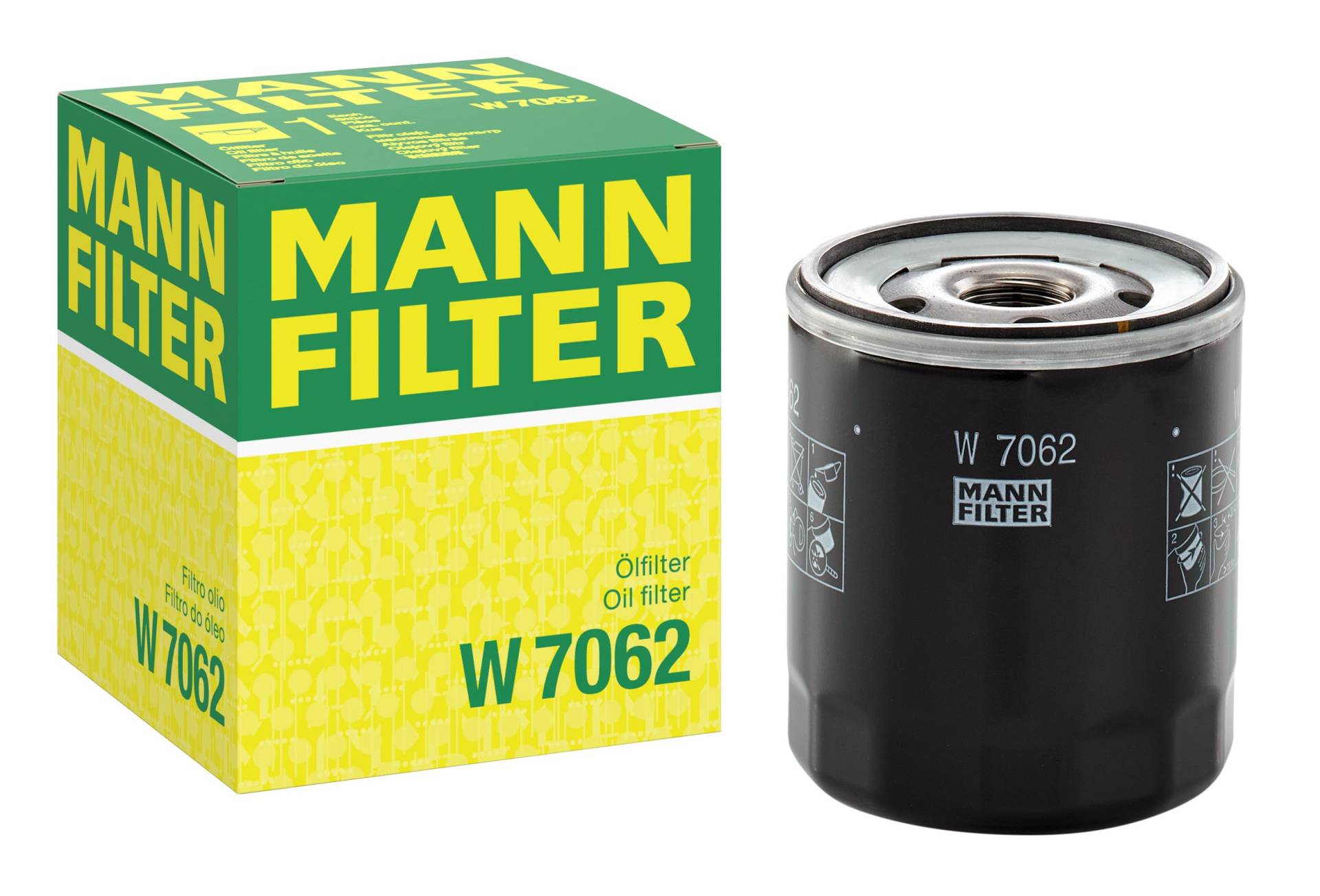 MANN-FILTER W 7062 Ölfilter von MANN-FILTER