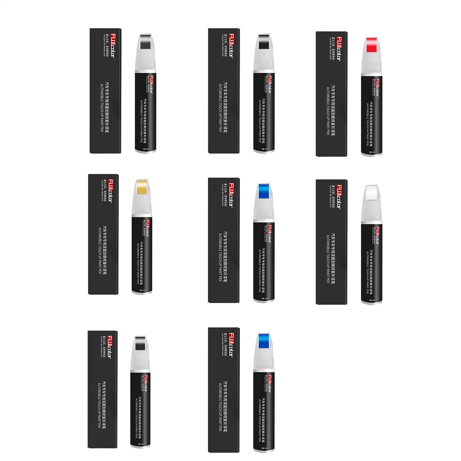 8 Farben Auto Lackstift,Professioneller Kratzer Entferner Auto,Pinsel Kratzerentferner Autolack Stift Autokratzer Reparaturmittel 8 Farben Auto Lackstift,Professioneller Kratzer Entferner Auto,Pinsel Kratzerentferner Autolack Stift Autokratzer Reparaturmittel von Maodom