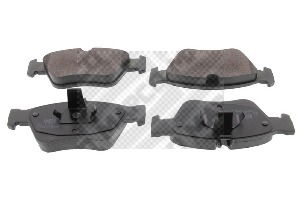 Bremsbelagsatz, Scheibenbremse Vorderachse Mapco 6514 Bremsbelagsatz, Scheibenbremse Vorderachse Mapco 6514 von Mapco