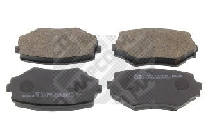 Bremsbelagsatz, Scheibenbremse Vorderachse Mapco 6763 Bremsbelagsatz, Scheibenbremse Vorderachse Mapco 6763 von Mapco
