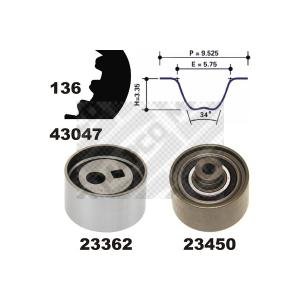 MAPCO 23435 Zahnriemensatz MAPCO 23435 Zahnriemensatz von Mapco