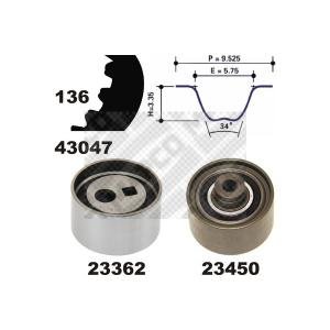 Mapco 23435 Zahnriemensatz von Mapco