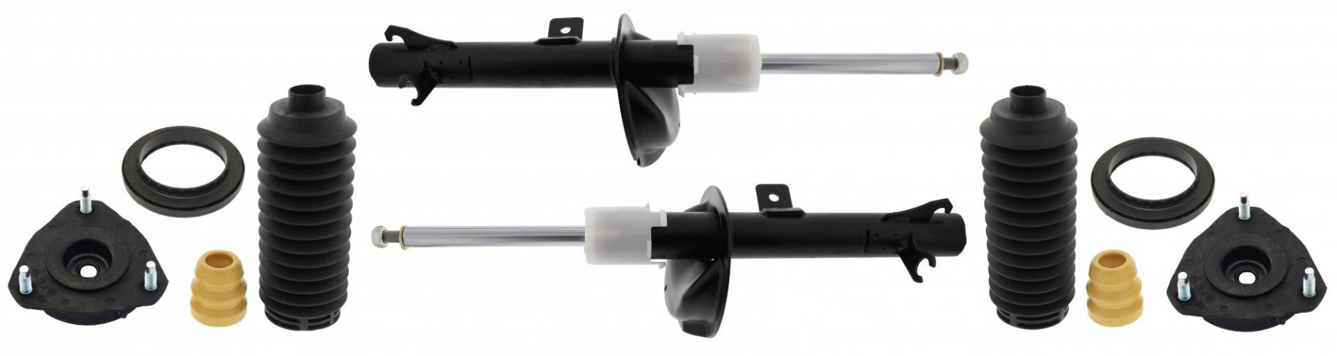 MAPCO 40921/3 Stoßdämpfer Satz mit Domlager und Staubschutz Satz Vorderachse MAPCO 40921/3 Stoßdämpfer Satz mit Domlager und Staubschutz Satz Vorderachse von Mapco