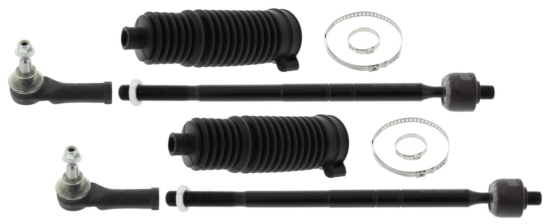 Mapco 53617 Spurstange Links und rechts, 2 Stück, mit Manschetten und Schellen Mapco 53617 Spurstange Links und rechts, 2 Stück, mit Manschetten und Schellen von Mapco