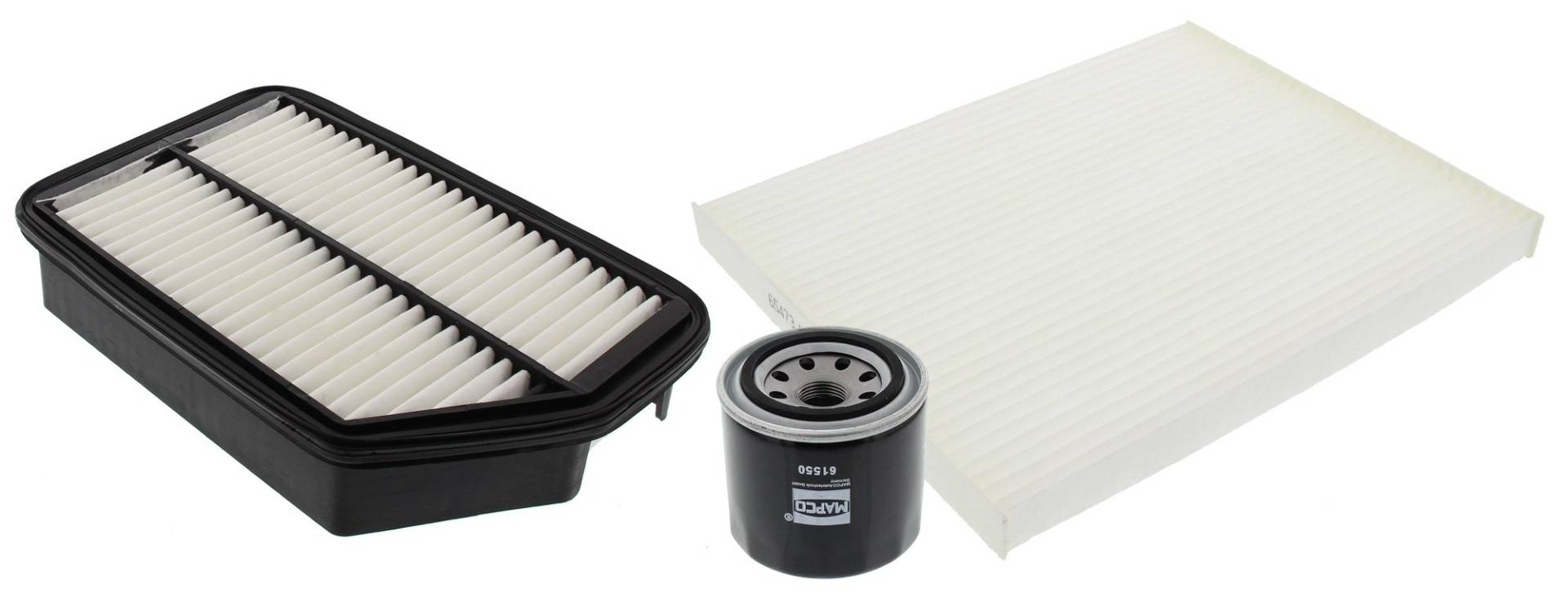 Mapco 68553 Filtersatz Ölfilter Luftfilter Pollenfilter Mapco 68553 Filtersatz Ölfilter Luftfilter Pollenfilter von Mapco
