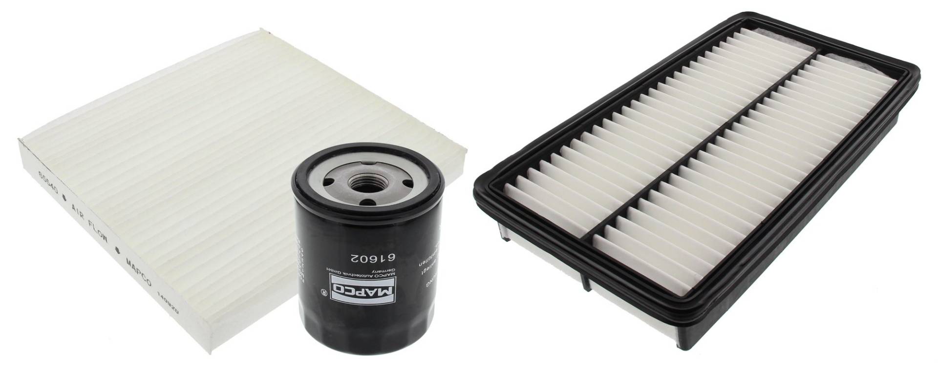 Mapco 68555 Filtersatz Ölfilter Luftfilter Pollenfilter Mapco 68555 Filtersatz Ölfilter Luftfilter Pollenfilter von Mapco
