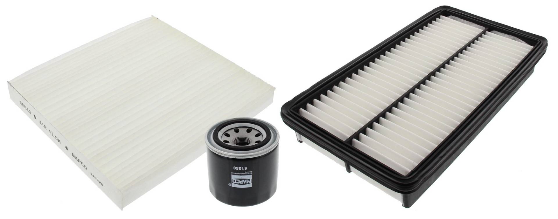 Mapco 68556 Filtersatz Ölfilter Luftfilter Pollenfilter Mapco 68556 Filtersatz Ölfilter Luftfilter Pollenfilter von Mapco