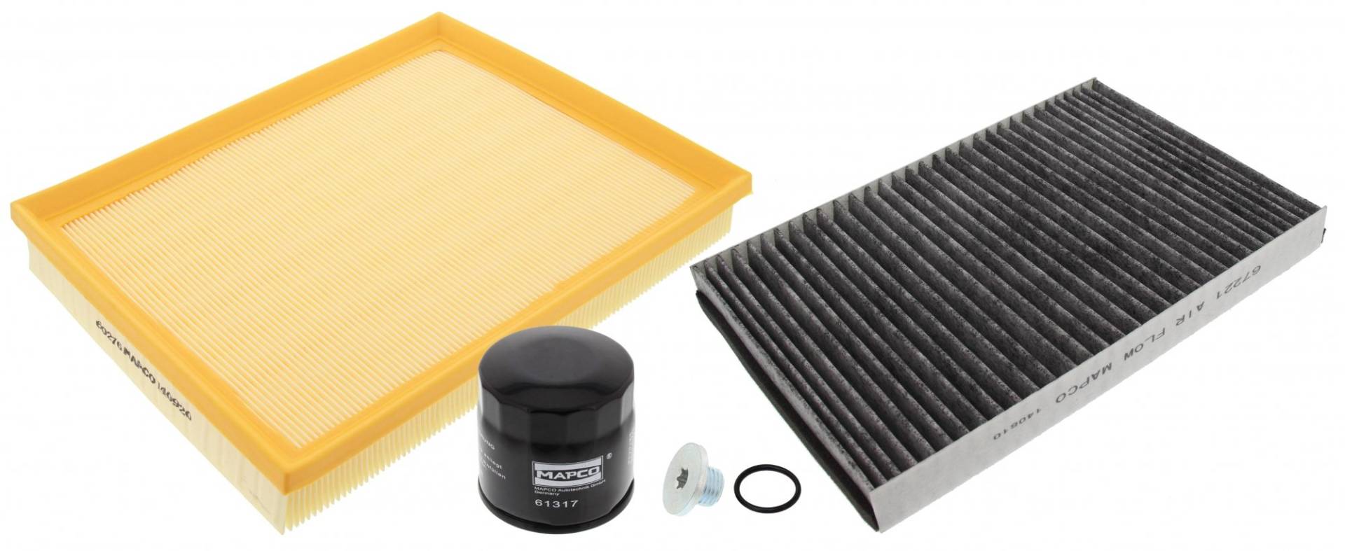 Mapco 68714 Filtersatz Ölfilter Luftfilter Aktivkohlefilter Mapco 68714 Filtersatz Ölfilter Luftfilter Aktivkohlefilter von Mapco