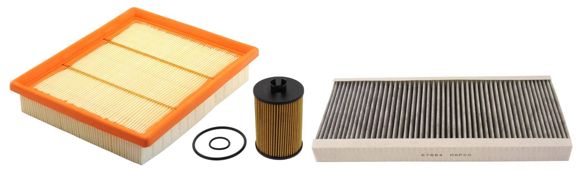 Mapco 68883 Filtersatz Ölfilter Luftfilter Pollenfilter Mapco 68883 Filtersatz Ölfilter Luftfilter Pollenfilter von Mapco