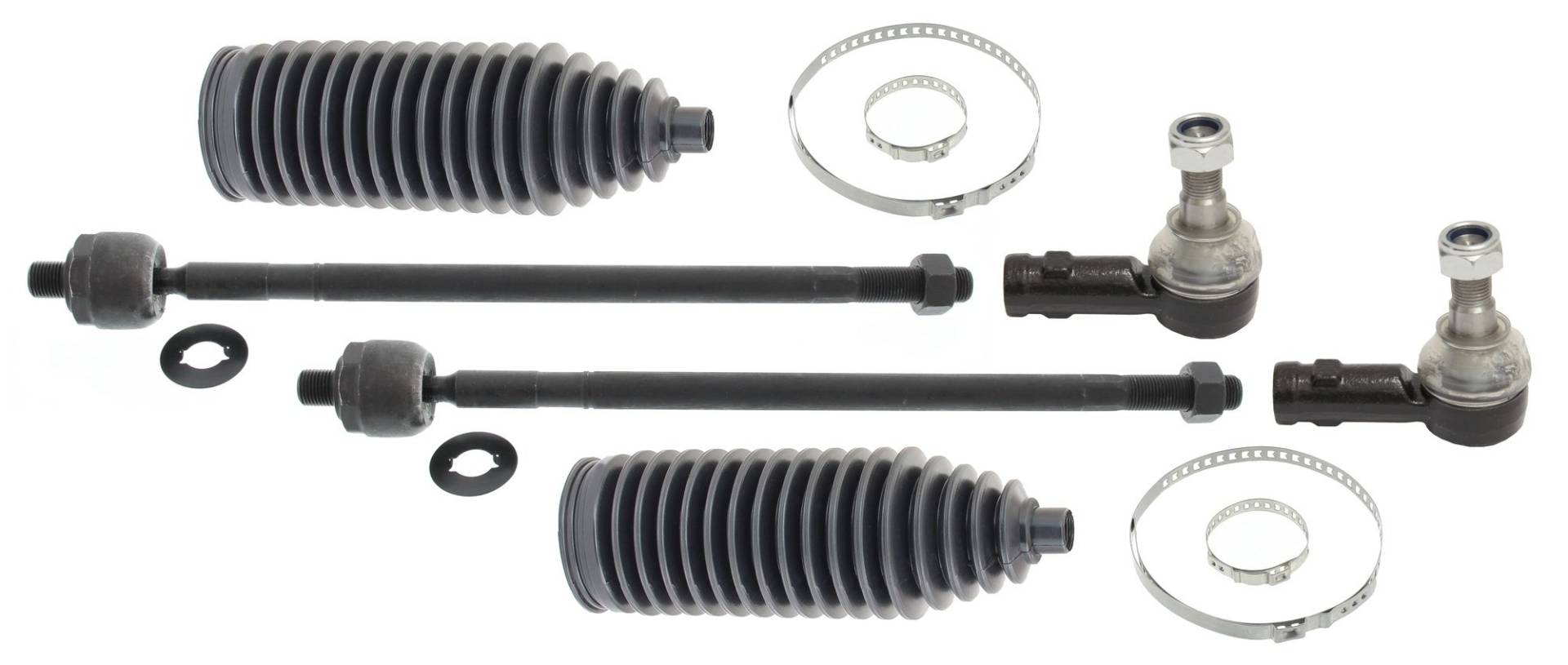 Mapco 53830 Spurstangen Satz Spurstange Links und rechts + Lenkmanschetten Mapco 53830 Spurstangen Satz Spurstange Links und rechts + Lenkmanschetten von Mapco