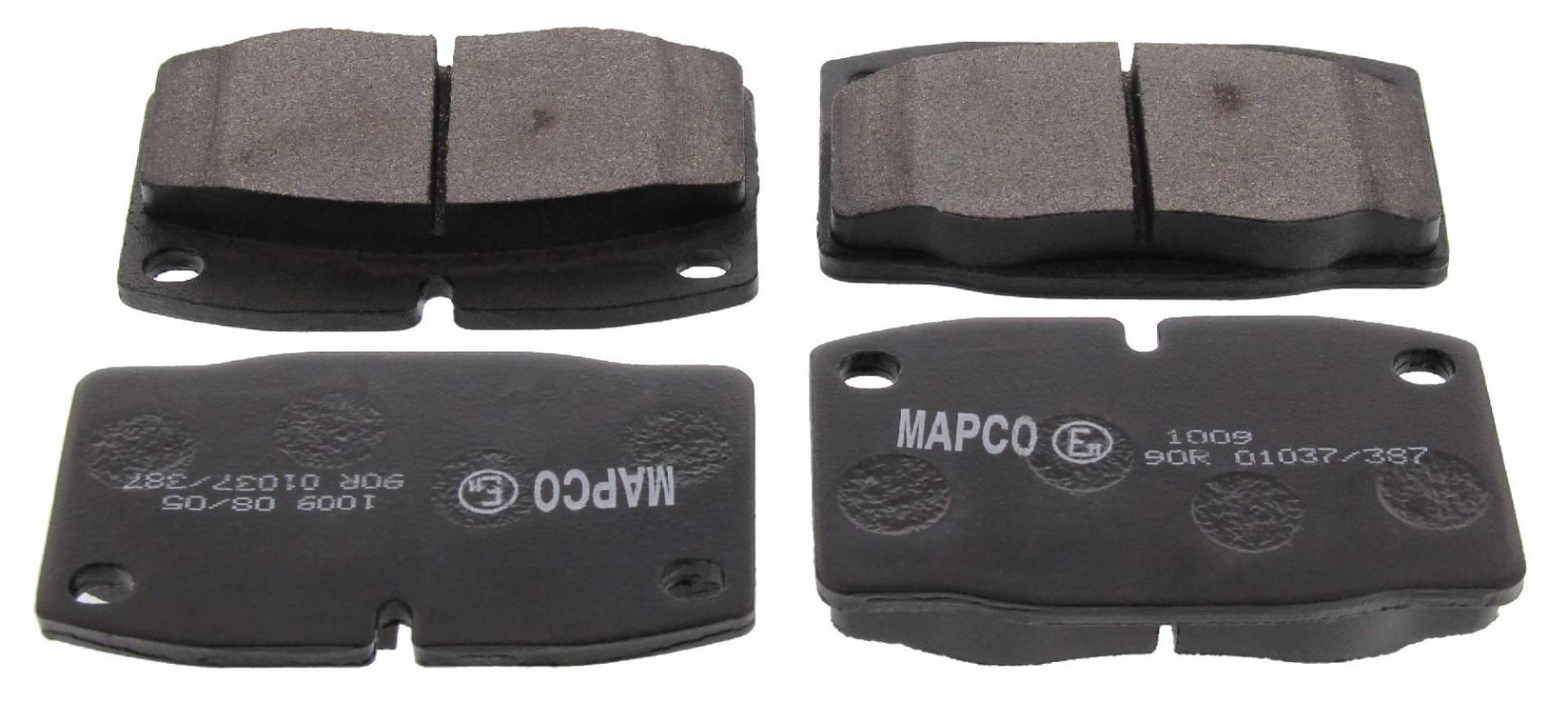 MAPCO 6145/2 Bremsbeläge, 4 Stück von Mapco