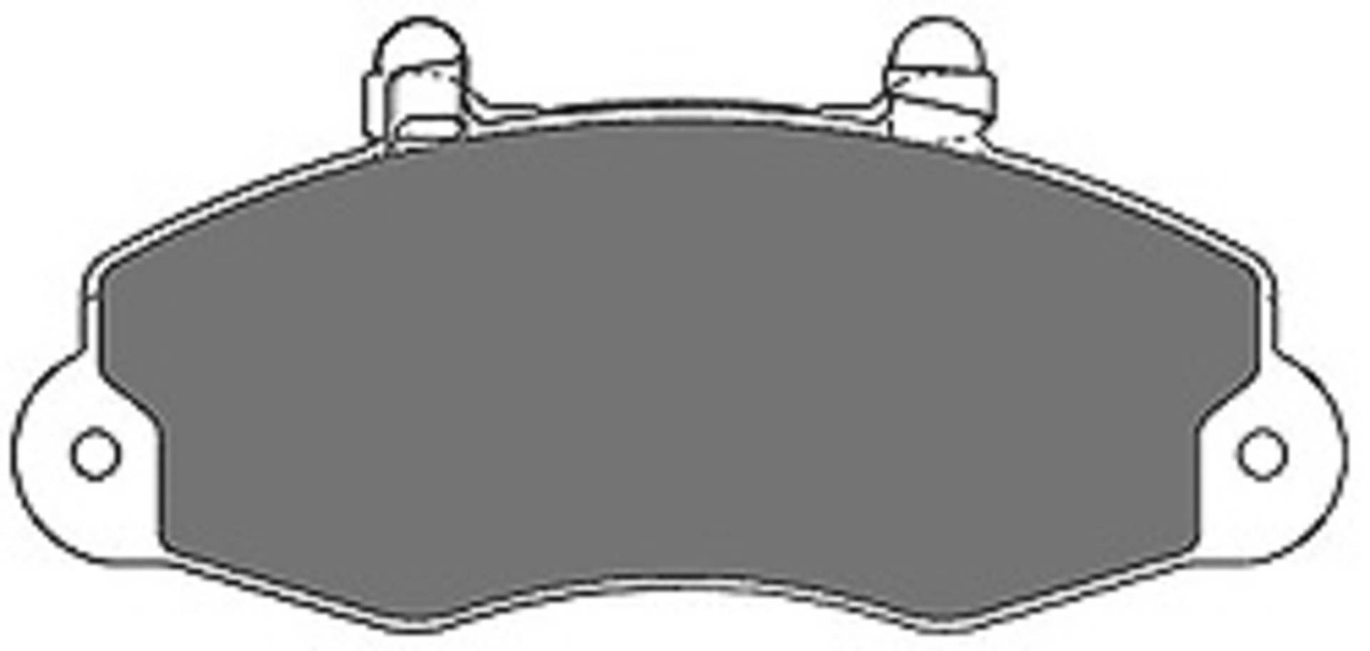 MAPCO 6380/1 Bremsbeläge, 4 Stück von Mapco