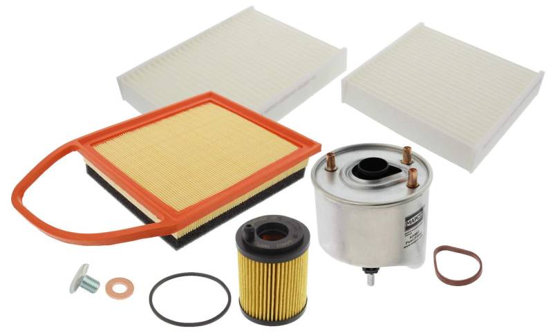 Mapco 68405 Inspektionspaket Filtersatz von Mapco