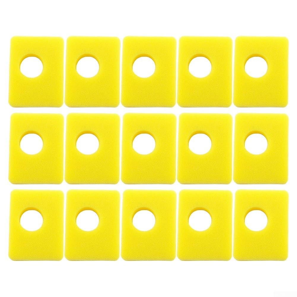 15 Rasenmäher-Luftfilter für 590581, 08P502, 08P602, 09P602, waschbar und wiederverwendbar für längere Lebensdauer 15 Rasenmäher-Luftfilter für 590581, 08P502, 08P602, 09P602, waschbar und wiederverwendbar für längere Lebensdauer von Marchfunny