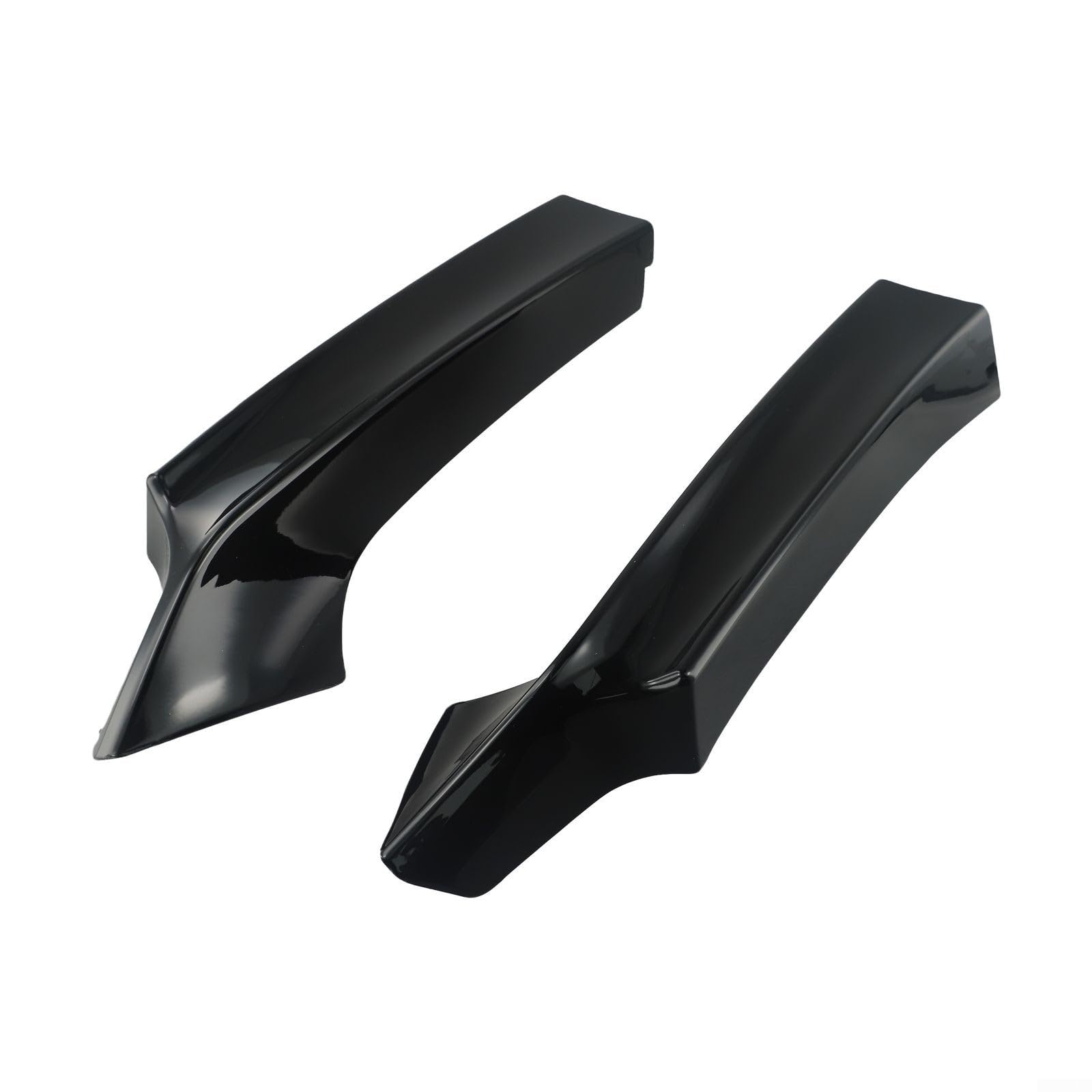 24) Upgrade Your For 2er F22 F23 M Sport with Carbon Fiber Look Front Bumper Side Spoiler Cover (Black) von Marchfunny