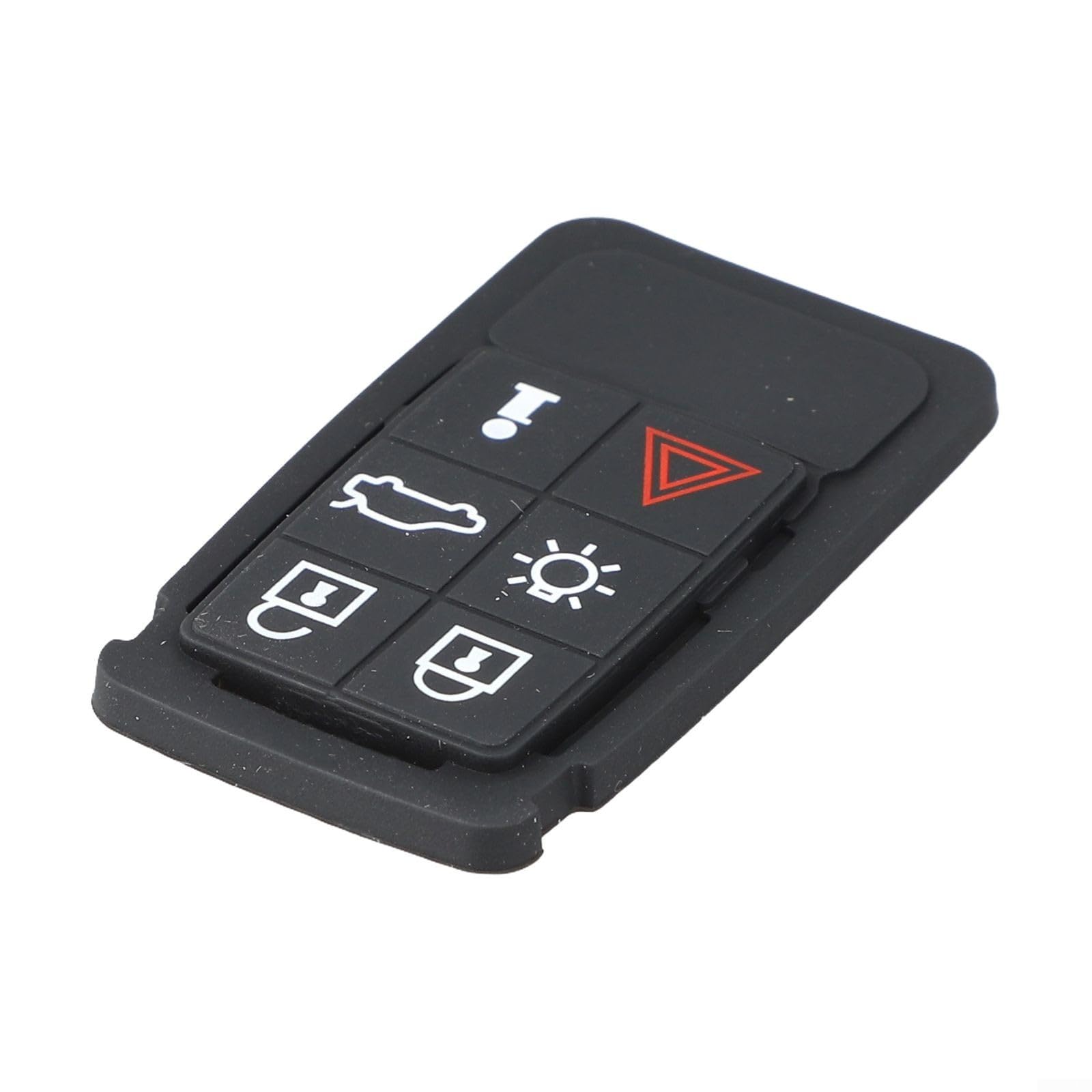Ersatz-Gummi-Schlüsselanhänger-Pads für Volvo Autos, 6 Tasten, für XC60, XC70, V70, S60 und S80 Ersatz-Gummi-Schlüsselanhänger-Pads für Volvo Autos, 6 Tasten, für XC60, XC70, V70, S60 und S80 von Marchfunny