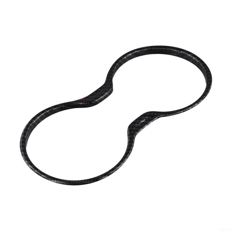 Für Jeep Grand For Cherokee 2011 2021 & Für Kompass Leder Getränkehalter Dekorative Abdeckung Anspruchsvolle Optik von Marchfunny