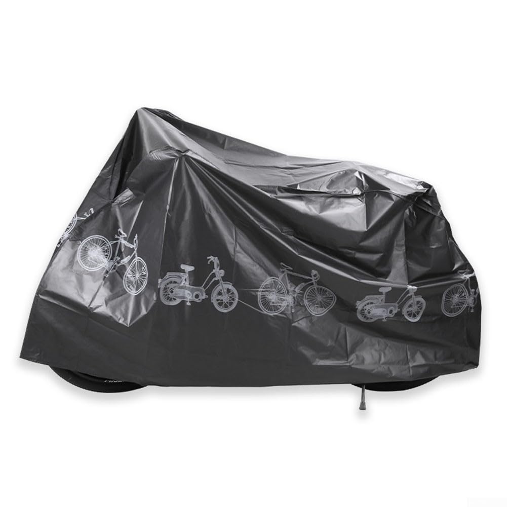 Langlebiger und verschleißfester Regenschutz für Fahrräder und Elektrofahrzeuge, bietet hervorragenden Schutz (350 g, schwarz) von Marchfunny