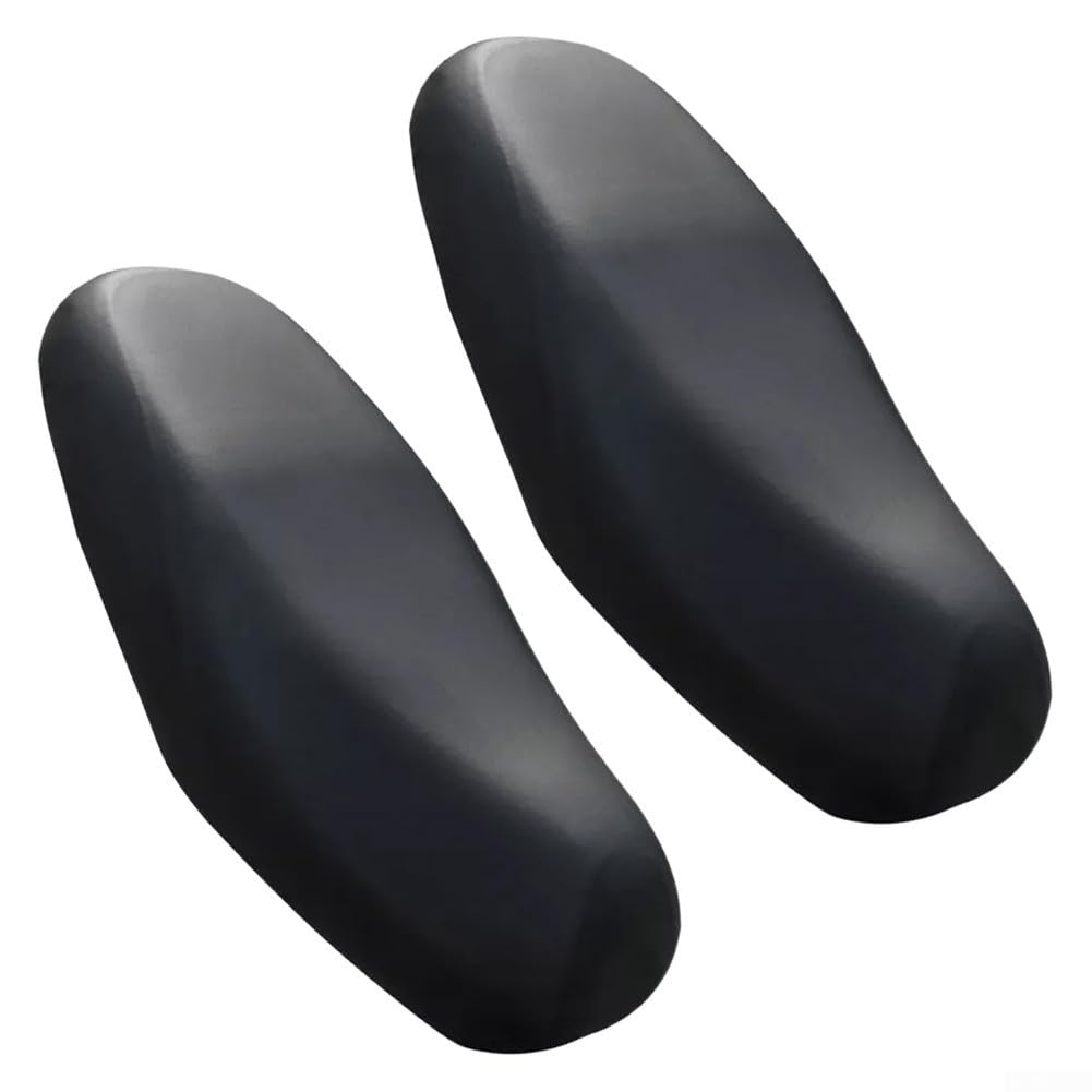 Marchfunny Motorrad-Kissenbezug, wasserdichtes und elastisches Design für E-Bike und Roller, Schwarz, 2 Stück Marchfunny Motorrad-Kissenbezug, wasserdichtes und elastisches Design für E-Bike und Roller, Schwarz, 2 Stück von Marchfunny