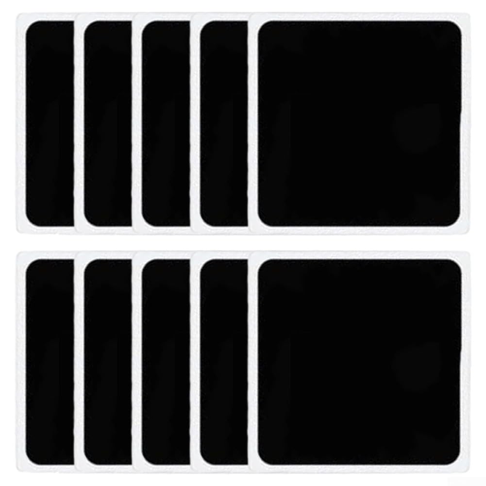 Mühelose Gerätesicherheit mit 10 wiederverwendbaren Silikon-Gel-Pads (schwarz) von Marchfunny