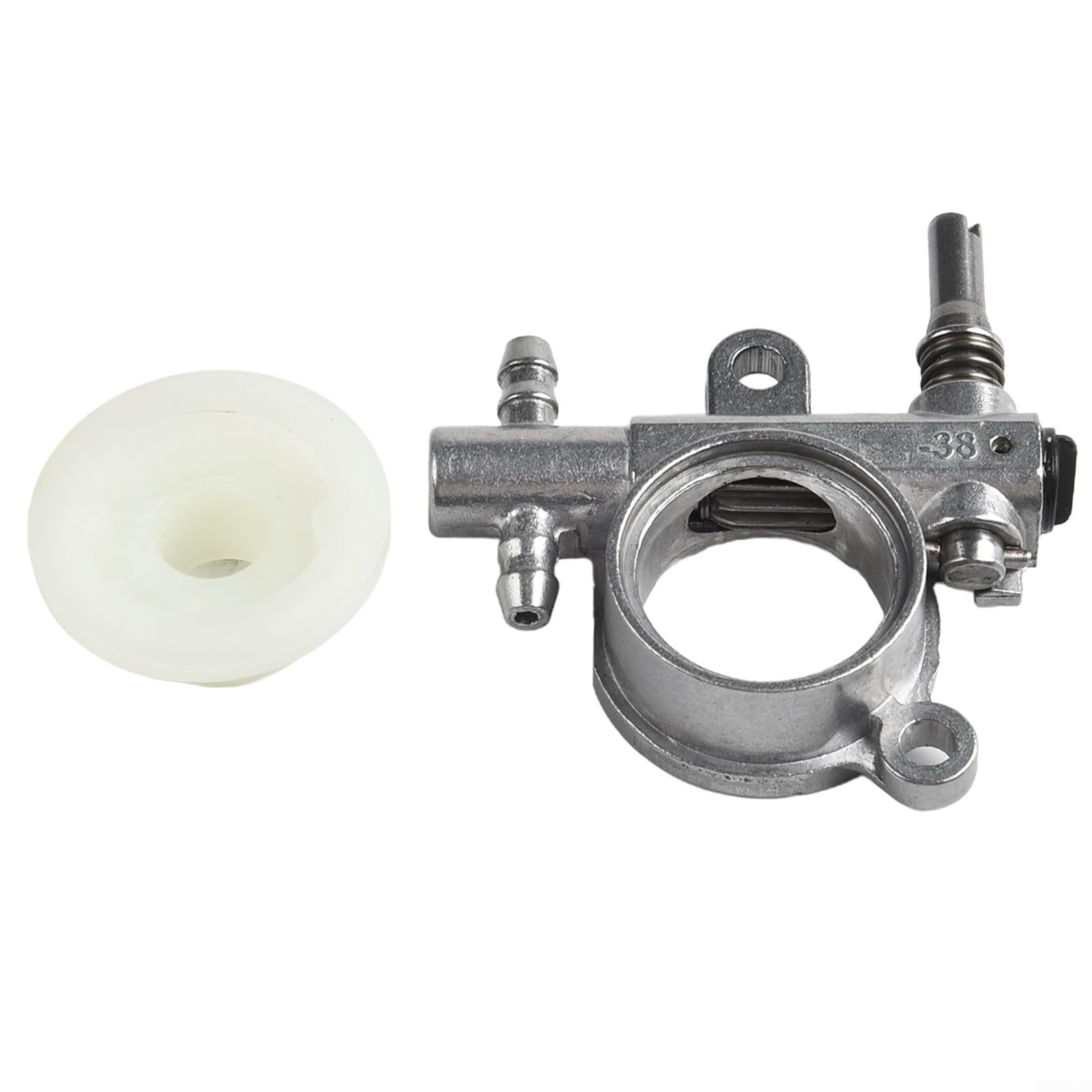 Öllösung für Kettensägen Ersatzölpumpe für Motoren der Serie 2500/3800 Öllösung für Kettensägen Ersatzölpumpe für Motoren der Serie 2500/3800 von Marchfunny