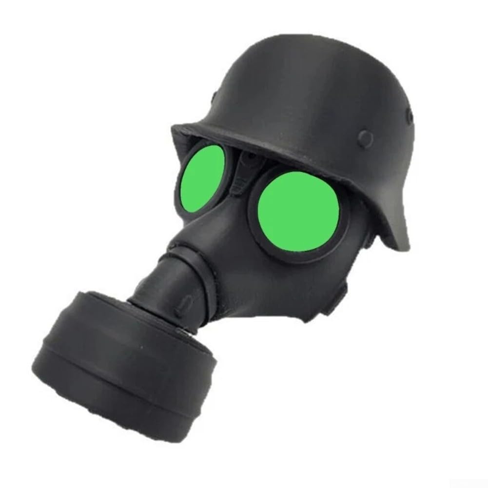 Robuste Abdeckung für Anhängerkupplung mit auffälligem Stahlhelm, minimiert Verletzungsrisiken und schützt die Umgebung (hellgrün) von Marchfunny