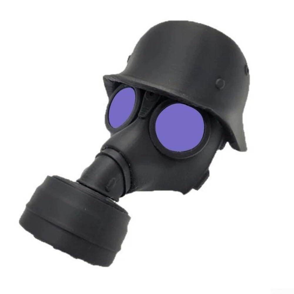 Robuste Abdeckung für Anhängerkupplung mit auffälligem Stahlhelm, minimiert Verletzungsrisiken und schützt die Umgebung (lila) von Marchfunny