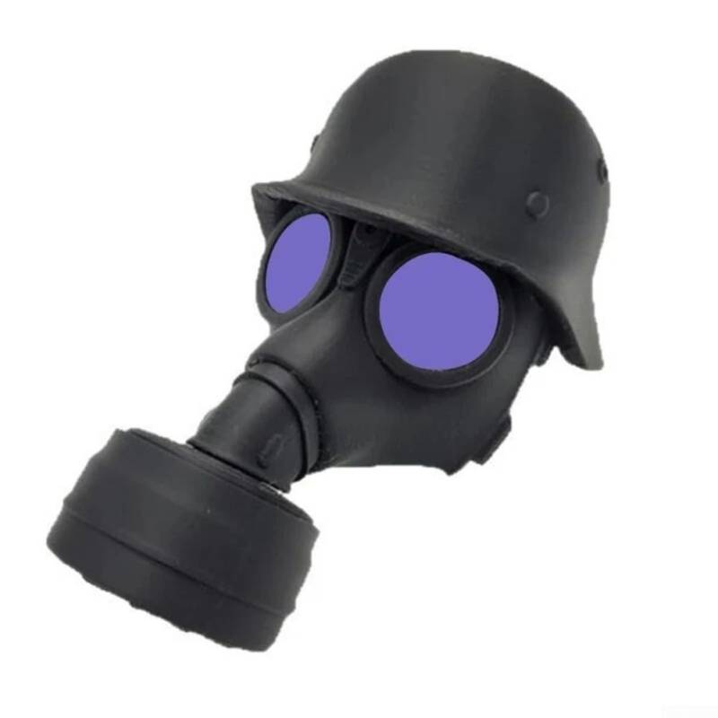 Robuste Abdeckung für Anhängerkupplung mit auffälligem Stahlhelm, minimiert Verletzungsrisiken und schützt die Umgebung (lila) von Marchfunny