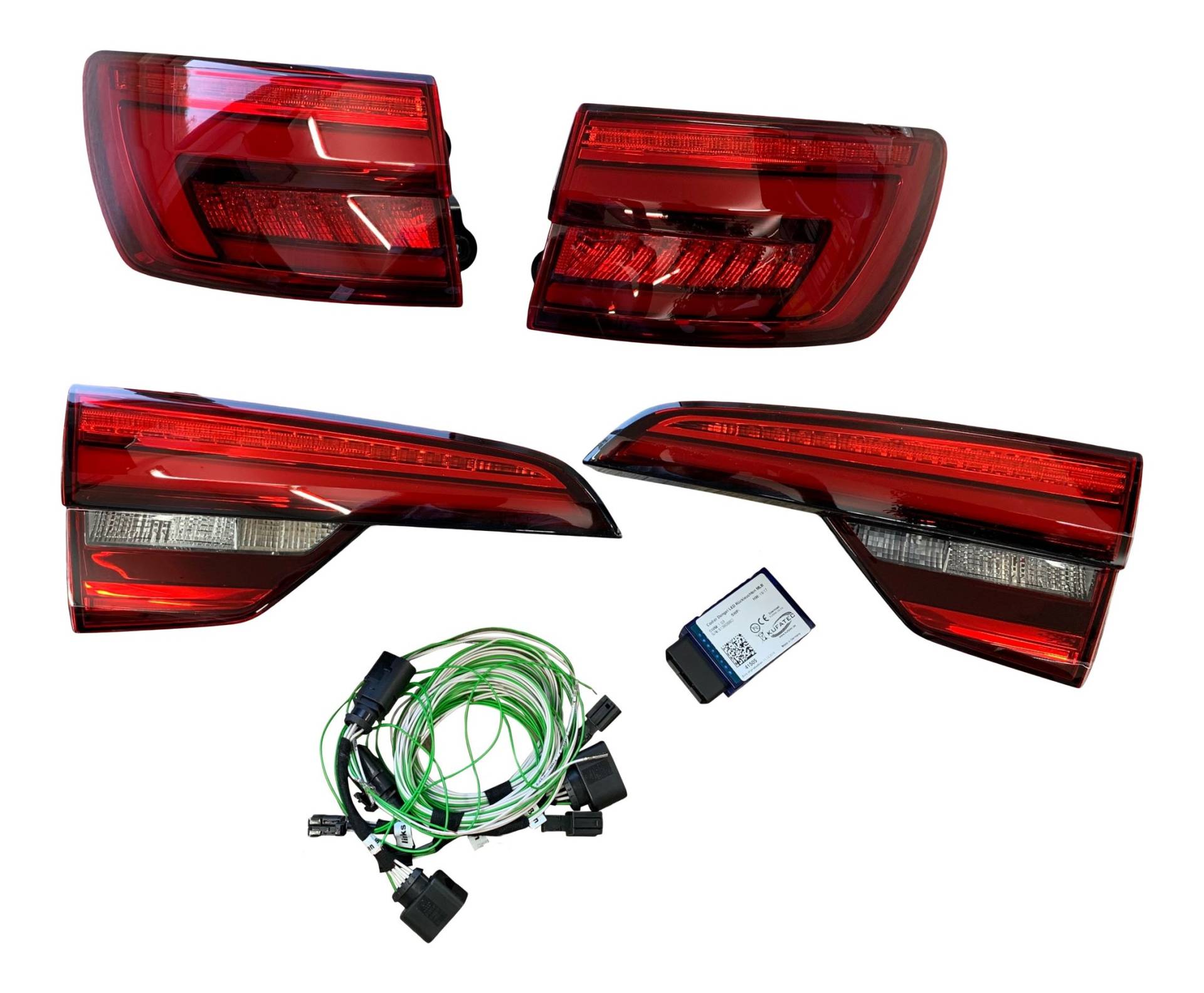 Original SET LED Rückleuchten dynamischer Blinker + Adapter für Audi A4 B9 Avant Original SET LED Rückleuchten dynamischer Blinker + Adapter für Audi A4 B9 Avant von Marelli Aftermarket Germany GmbH
