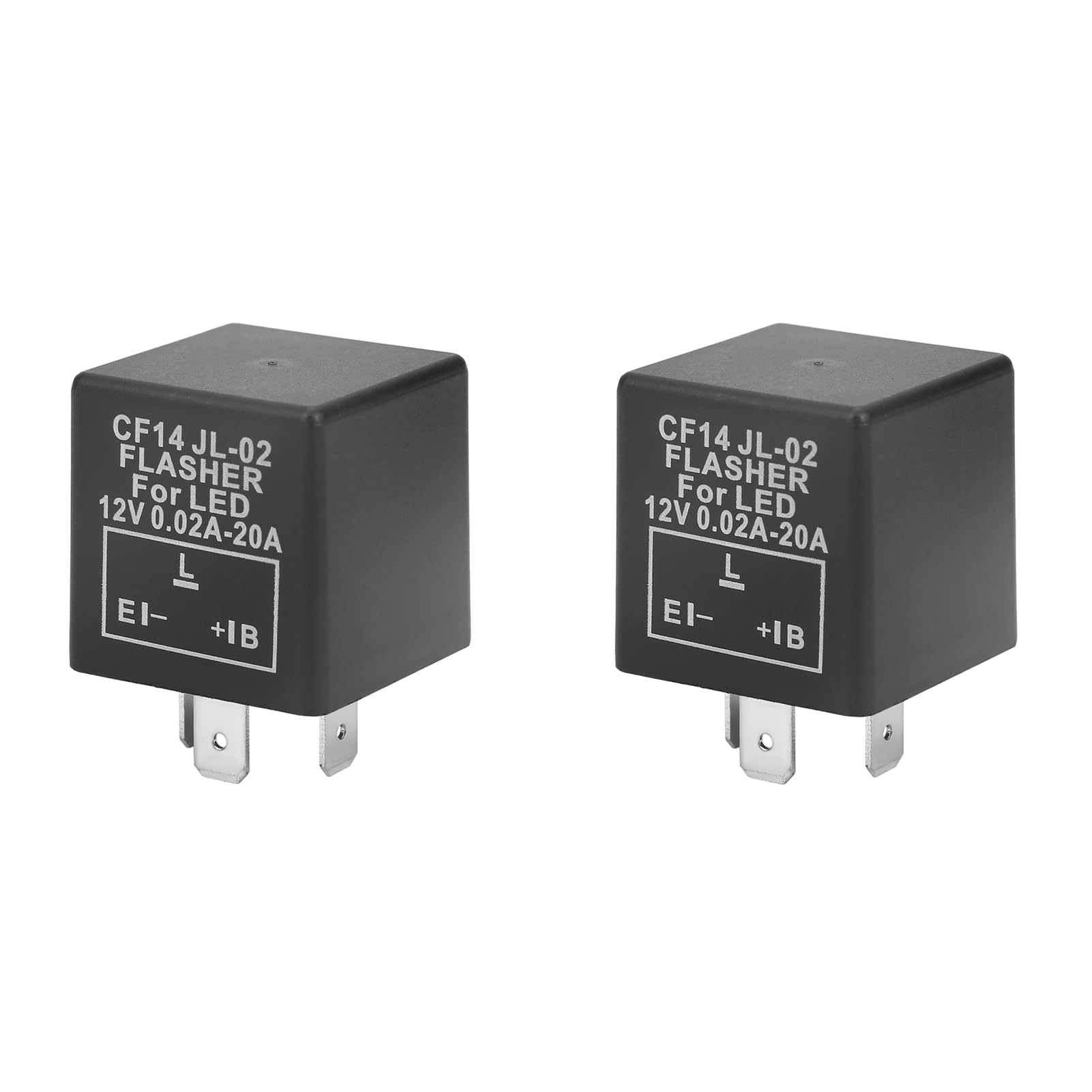 3-poliges LED-Blinkrelais Verhindert Hyperblitz, Wasserdicht, für Auto-Blinker, 12 V 3-poliges LED-Blinkrelais Verhindert Hyperblitz, Wasserdicht, für Auto-Blinker, 12 V von Marhynchus