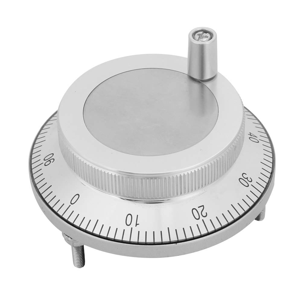 6Pin CNC Pulser Handrad 5 V 100ppr Handbuch Impulsgenerator -Encoder - Rugged Metall Struktur für die Gravurbearbeitung - Geeignet für 5 -V -CNC -Systeme, Metallhauptkörper von Marhynchus
