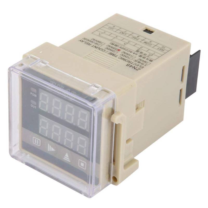 Digitales Multifunktions-Zeitrelais, Stromverteilungs- und Steuerungsgeräte Relais Relais Elektromechanische Relais ZN48-Zähler Drehzahlmesser Betriebsstundenzähler von Marhynchus