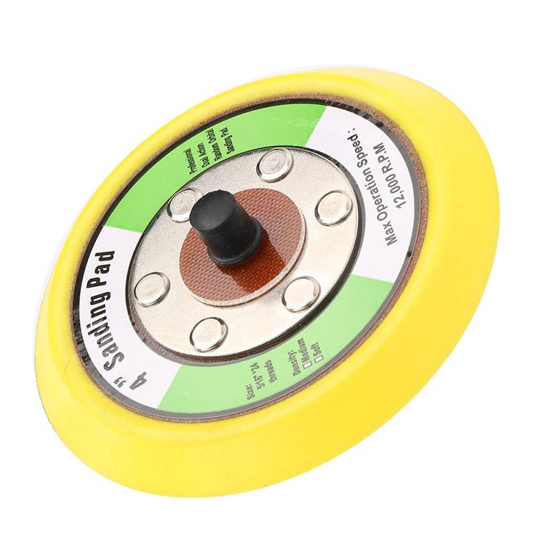 Marhynchus Schnittstellen-Schleifpad, 100/125 Mm Schleif- und Polier-Stützteller mit M8-Gewinde, Weit Verbreitet für Kunststein, Schleifscheiben-Stützteller (4 Zoll) von Marhynchus