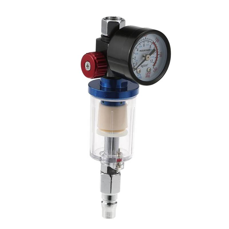 Marhynchus Wasserabscheider -Trap -Filter -Airbrush -Kompressor mit Armaturen Luftdruckreglerluftleitungskompressoranpassung von Marhynchus