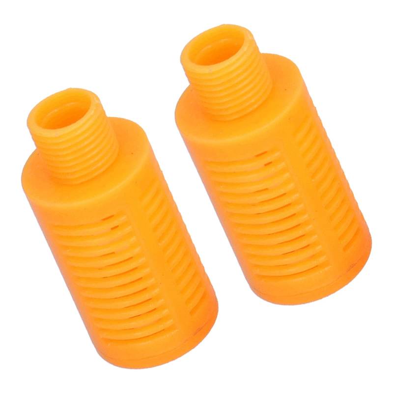 Plastikstaub - Resistente Pneumatische Auspuff -Schalldämpfer Reduktion der Geräuschreduktion für Luftwerkzeuge Packung 25, G3/8, G1/2 für Industrielle Anwendungen (25 Stück Schalldämpfer PSL-04) von Marhynchus