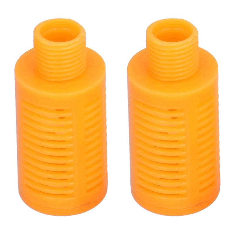 Plastikstaub - Resistente Pneumatische Auspuff -Schalldämpfer Reduktion der Geräuschreduktion für Luftwerkzeuge Packung 25, G3/8, G1/2 für Industrielle Anwendungen (50 Stück Schalldämpfer PSL-01) von Marhynchus