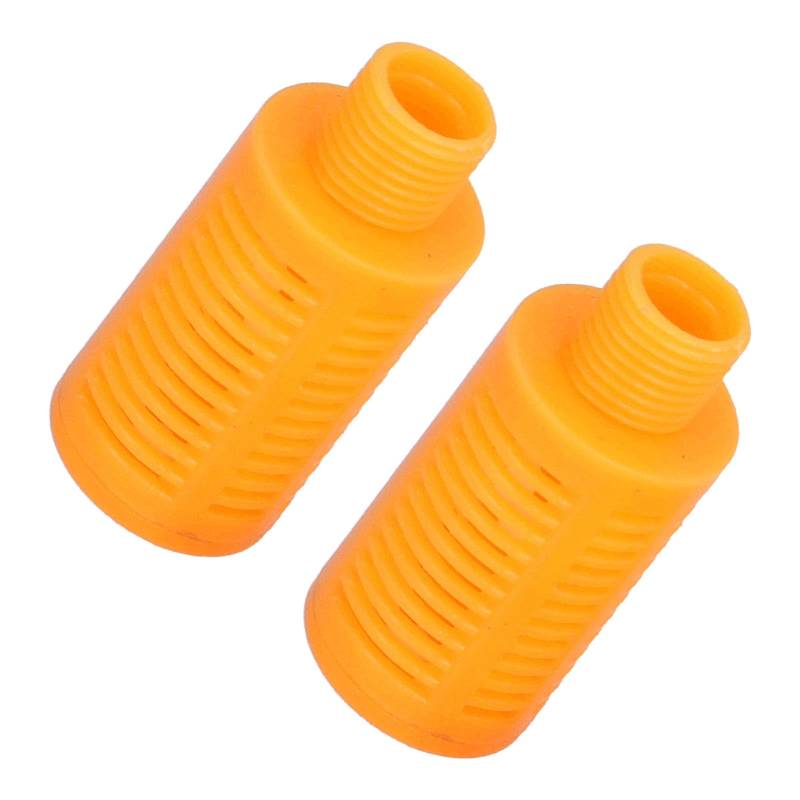 Plastikstaub - Resistente Pneumatische Auspuff -Schalldämpfer Reduktion der Geräuschreduktion für Luftwerkzeuge Packung 25, G3/8, G1/2 für Industrielle Anwendungen (50 Stück Schalldämpfer PSL-02) von Marhynchus