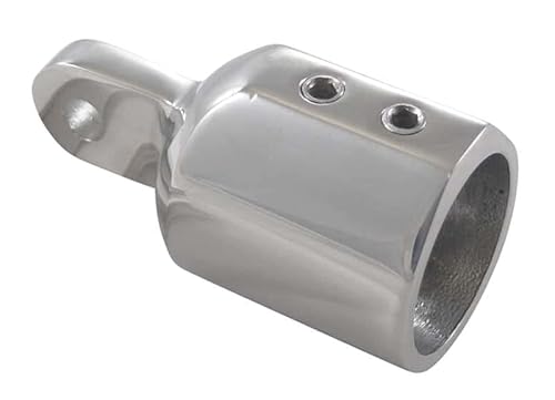 Oberkappe mit 2 Schrauben, schwer, A4, für Rohr 22 mm von Marinetech