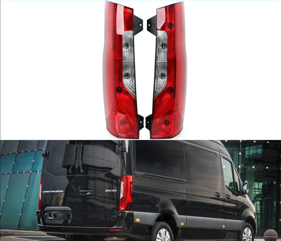 Mars Tech Satz Rücklicht Heckleuchten Rückleuchten Rückleuchte Links + Rechts Passend für Sprinter 907 910 Modeljahr 2018+ E-Prüf Mars Tech Satz Rücklicht Heckleuchten Rückleuchten Rückleuchte Links + Rechts Passend für Sprinter 907 910 Modeljahr 2018+ E-Prüf von Mars Tech