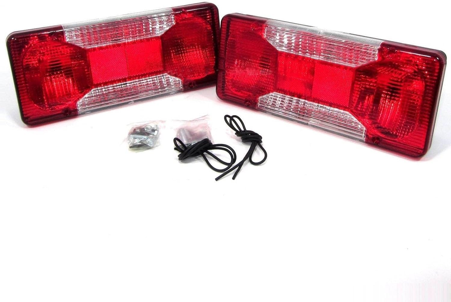 MarsTech 2x Rücklicht Rückleuchte Set Links + Rechts, Paar Heckleuchte passend für LKW Anhänger Pritsche 2006-, E-prüf MarsTech 2x Rücklicht Rückleuchte Set Links + Rechts, Paar Heckleuchte passend für LKW Anhänger Pritsche 2006-, E-prüf von MarsTech